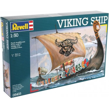 KIT PARA MONTAR REVELL BARCO VIKING 1/50 131 PEÇAS REV 05403